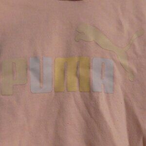 PUMA | size 8 | Pink Hooded Sweatshirt / Hoodie